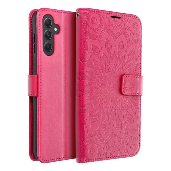 Galaxy A54 5G Plånboksfodral Mezzo Mandala - Magenta