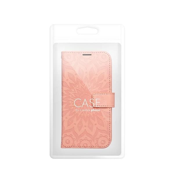 iPhone 16 Plånboksfodral Mezzo Mandala - Peach Fuzz
