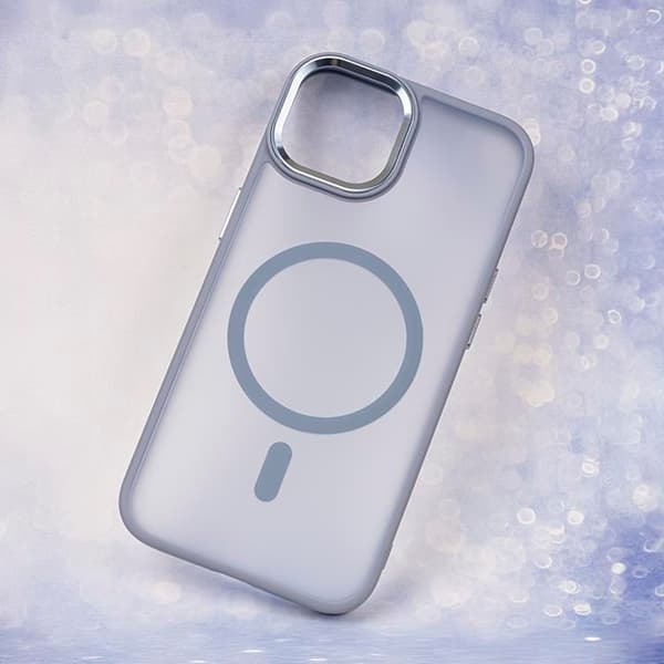 iPhone 13 Mobilskal MagSafe Frozen - Ljusblå