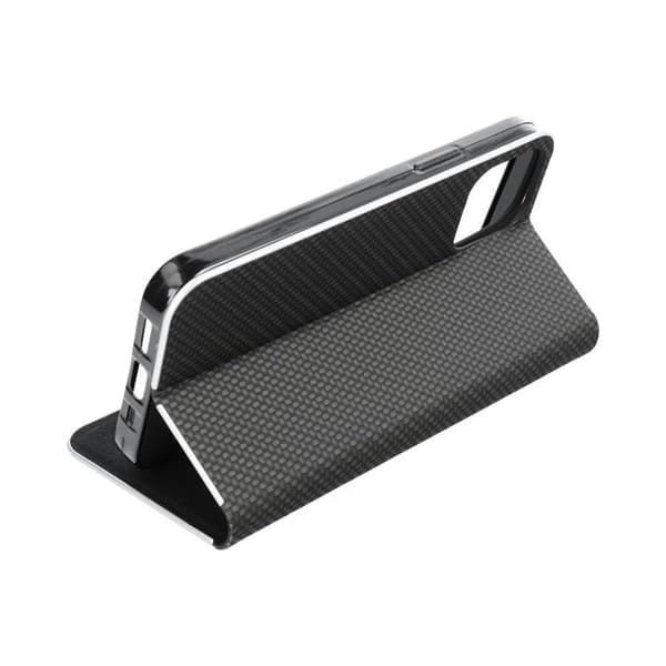 Galaxy A55 Plånboksfodral Luna Carbon - Svart