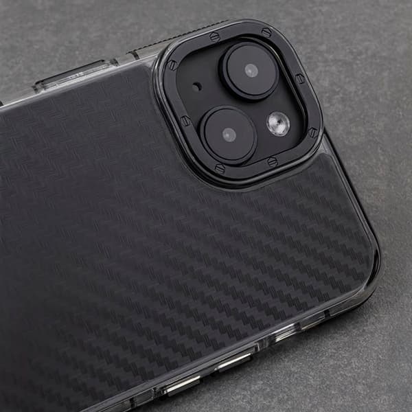 Galaxy A25 5G Mobilskal Acrylic Carbon - Svart
