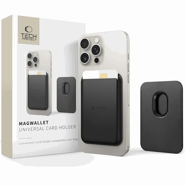 Tech-Protect Universal Magsafe Magnetic Korthållare - Svart
