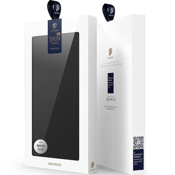 Dux Ducis Sony Xperia 10 VI Plånboksfodral Skin Pro - Svart