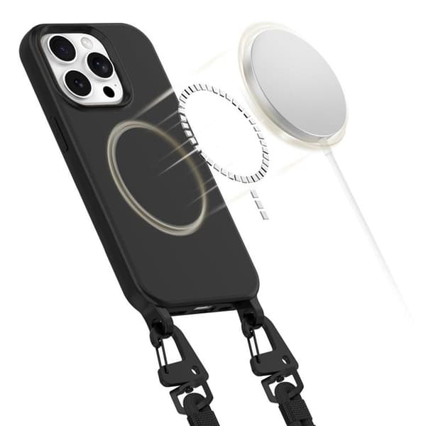 Tech-Protect iPhone 15 Pro Mobilhalsband Skal Magsafe Magnecklace