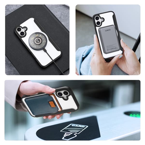 Dux Ducis iPhone 16 Plånboksfodral Magsafe Skin X Pro