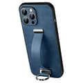 Miniatyrbild 3 av 11: SULADA iPhone 15 Pro Max Mobilskal Kickstand med Wristband - Blå