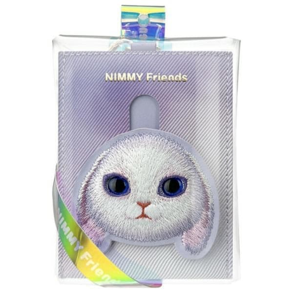 Nimmy Korthållare Big Eyed Pet 2.0 Rabbit - Lila