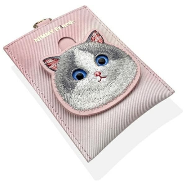 Nimmy Korthållare Big Eyed Pet 2.0 Cat - Rosa