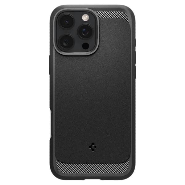 Spigen iPhone 16 Pro Max Mobilskal Magsafe Rugged Armor - Svart