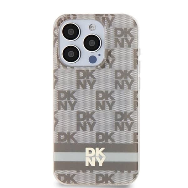 DKNY iPhone 13 Pro Max Mobilskal Magsafe IML Checkered Mono