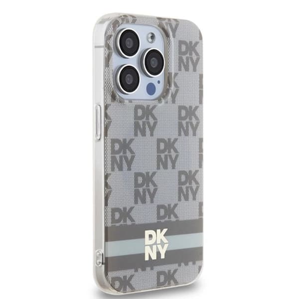 DKNY iPhone 13 Pro Max Mobilskal Magsafe IML Checkered Mono