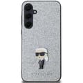 Miniatyrbild 5 av 11: Karl Lagerfeld Galaxy A35 Mobilskal Fixed Glitter Ikonik Logo Metal Pin