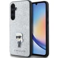 Miniatyrbild 2 av 11: Karl Lagerfeld Galaxy A35 Mobilskal Fixed Glitter Ikonik Logo Metal Pin