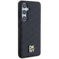 Miniatyrbild 9 av 11: DKNY Galaxy S24 Mobilskal Magsafe Läder Pattern Metal Logo