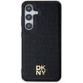 Miniatyrbild 1 av 11: DKNY Galaxy S24 Mobilskal Magsafe Läder Pattern Metal Logo
