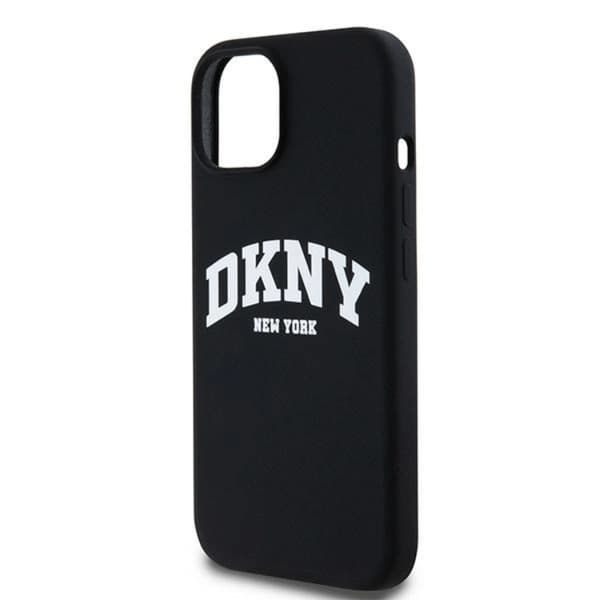 DKNY iPhone 11/XR Mobilskal MagSafe Silikon Vit Logo