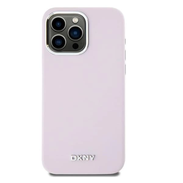 DKNY iPhone 14 Pro Mobilskal Magsafe Liquid Silikon Small Metal Logo