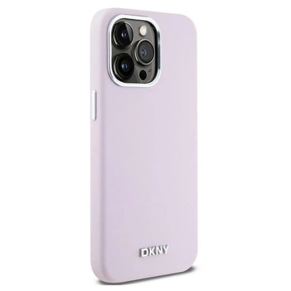 DKNY iPhone 14 Pro Mobilskal Magsafe Liquid Silikon Small Metal Logo