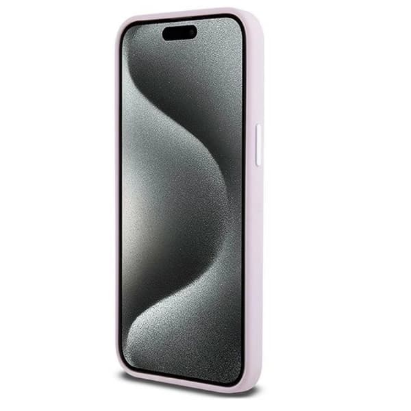 DKNY iPhone 14 Pro Mobilskal Magsafe Liquid Silikon Small Metal Logo