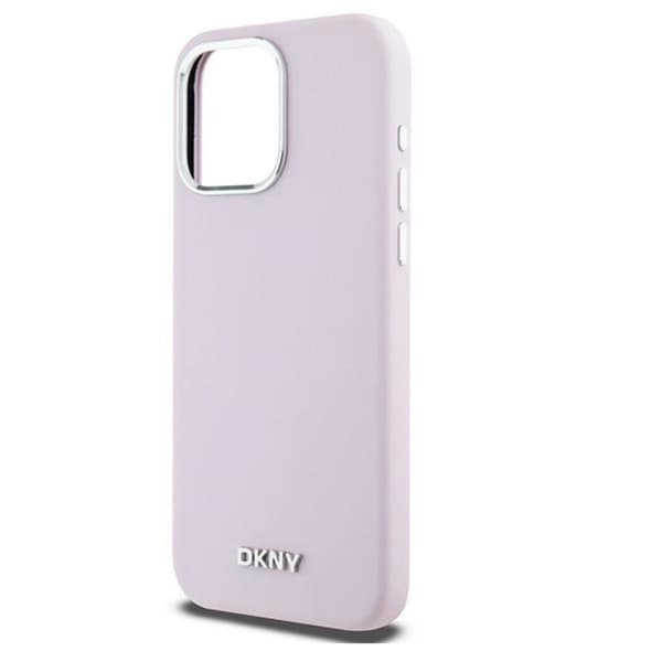 DKNY iPhone 14 Pro Mobilskal Magsafe Liquid Silikon Small Metal Logo