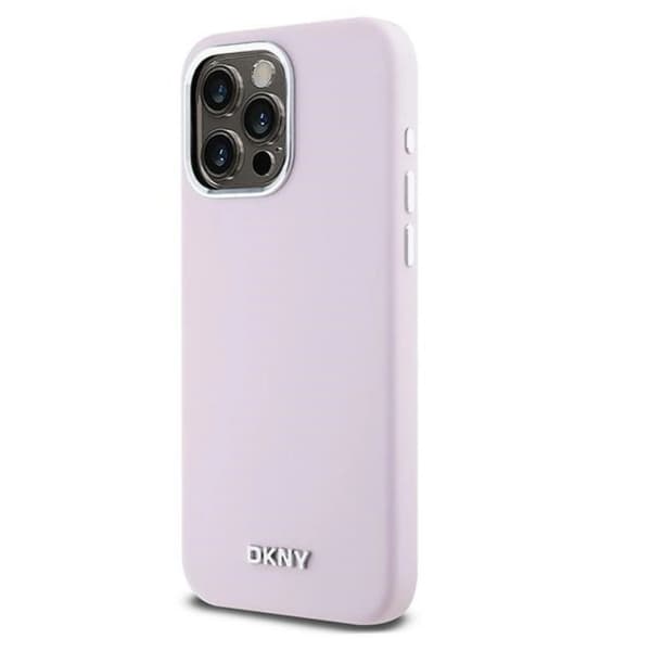 DKNY iPhone 14 Pro Mobilskal Magsafe Liquid Silikon Small Metal Logo