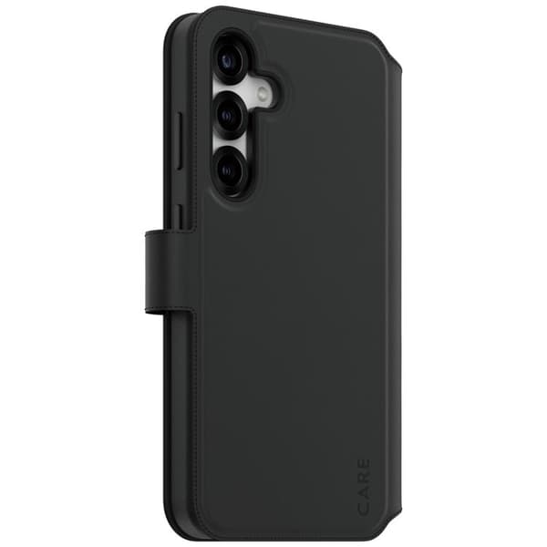 CARE By PanzerGlass Galaxy S25 Plus Plånboksfodral Tango 2in1 - Svart