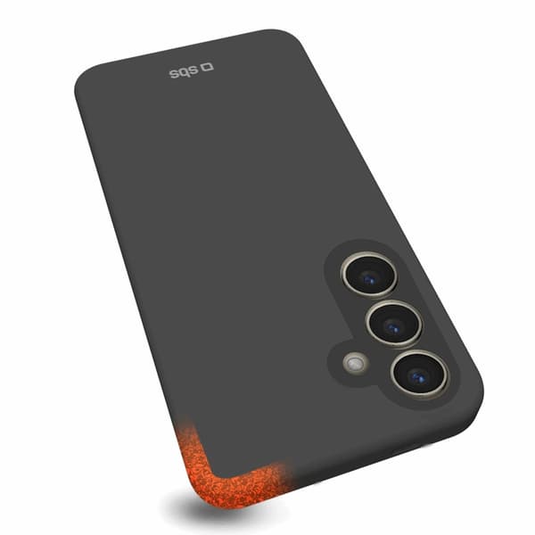 SBS Galaxy A35 Mobilskal Full Active D3O - Svart