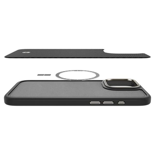 Spigen iPhone 16 Pro Max Mobilskal Magsafe Enzo Aramid - Svart