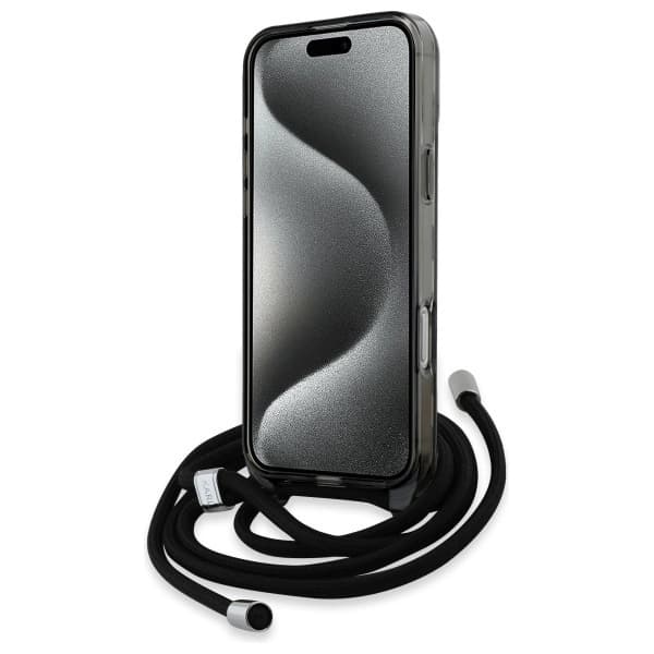 Karl Lagerfeld iPhone 16 Pro Max Mobilskal MagSafe Crossbody Karl & Choupette