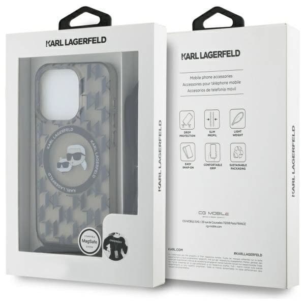 Karl Lagerfeld iPhone 16 Pro Max Mobilskal MagSafe Crossbody Karl & Choupette