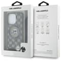 Miniatyrbild 7 av 7: Karl Lagerfeld iPhone 16 Pro Mobilskal MagSafe Crossbody Karl & Choupette
