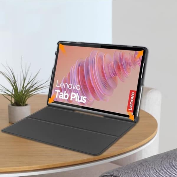 Tech-Protect Lenovo Tab Plus Fodral Smart - Svart
