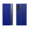 Miniatyrbild 1 av 2: Galaxy A16/A16 5G Fodral Sleep View med Flap - Blå