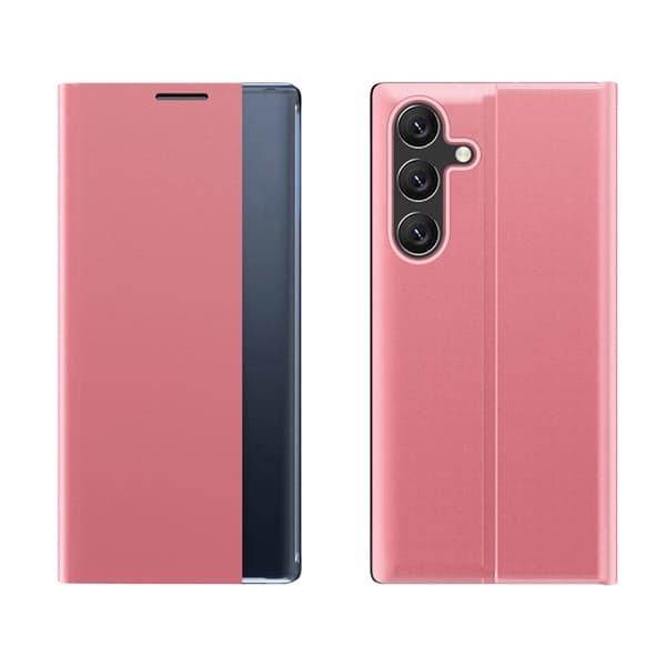 Galaxy A36 Fodral New Sleep med Flap - Rosa