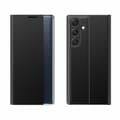 Miniatyrbild 1 av 2: Galaxy A16/A16 5G Fodral Sleep View med Flap - Svart