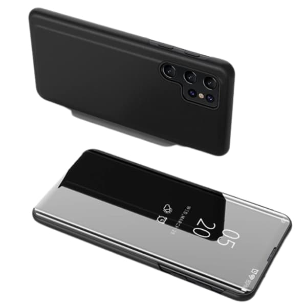 Galaxy S25 Ultra Fodral Clear View - Svart