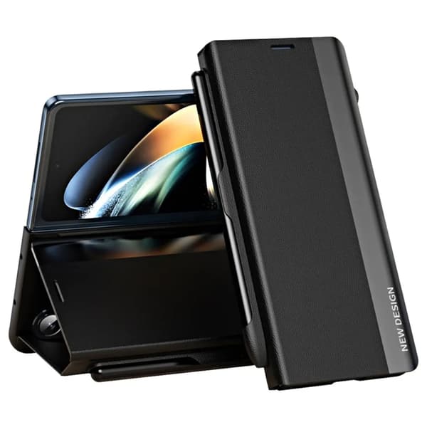 Galaxy Z Fold 6 5G Fodral med Pennfack - Svart