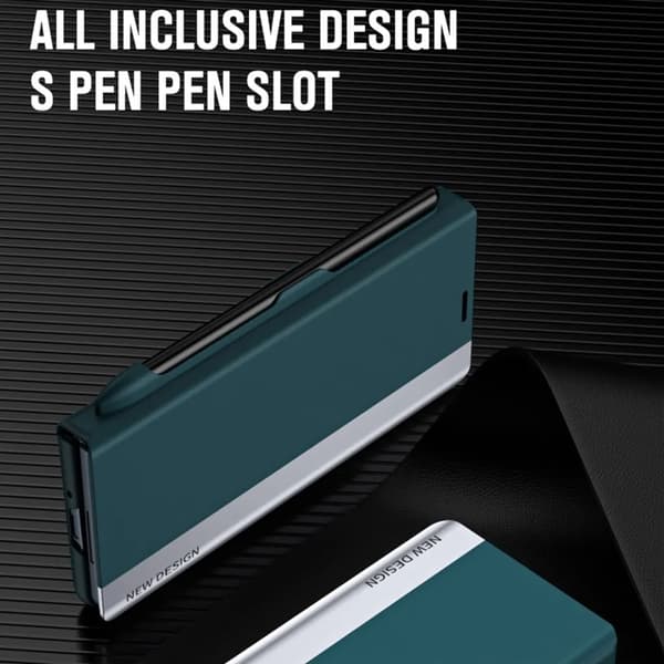 Galaxy Z Fold 6 5G Fodral med Pennfack - Blå