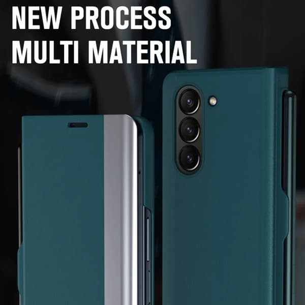 Galaxy Z Fold 6 5G Fodral med Pennfack - Blå