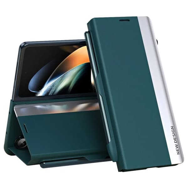 Galaxy Z Fold 6 5G Fodral med Pennfack - Grön