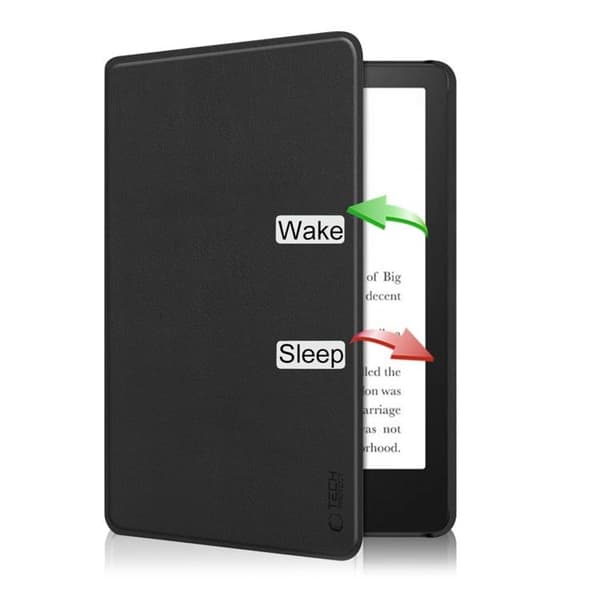 Tech-Protect Smartcase Kindle Paperwhite 6 Fodral - Svart