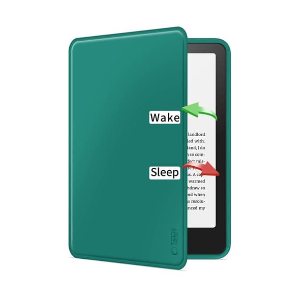 Tech-Protect Smartcase Kindle Paperwhite 6 Fodral - Grön