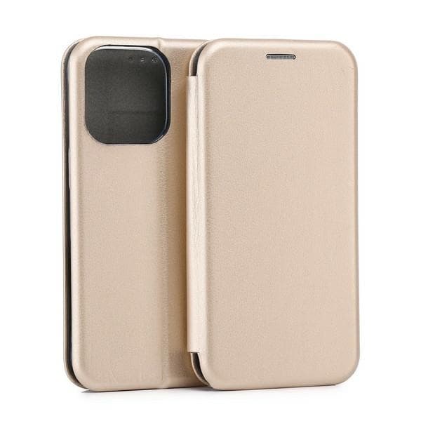 Beline iPhone 16 Pro Max Plånboksfodral Magnetisk - Guld