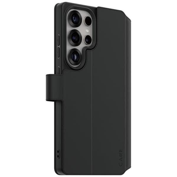 Care by PanzerGlass Galaxy S25 Ultra Plånboksfodral Kickstand - Svart