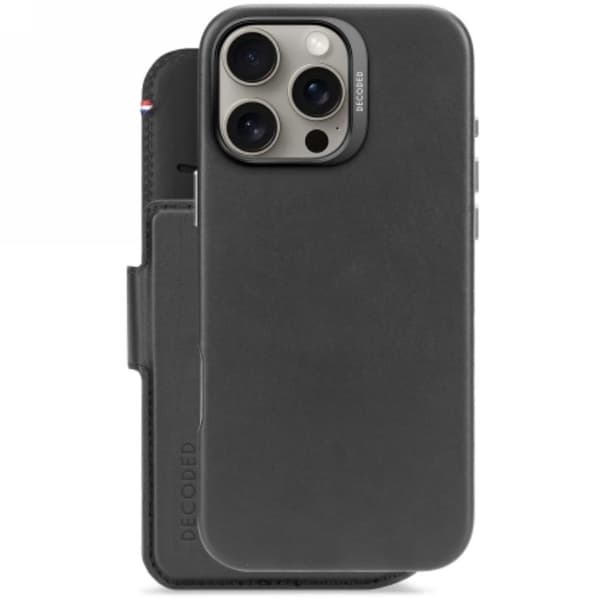 Decoded iPhone 16 Pro Max Plånboksfodral MagSafe Detachable - Svart