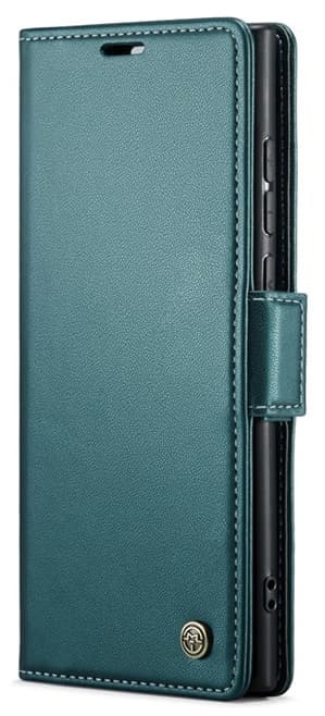 Caseme Galaxy S25 Ultra Plånboksfodral - Grön