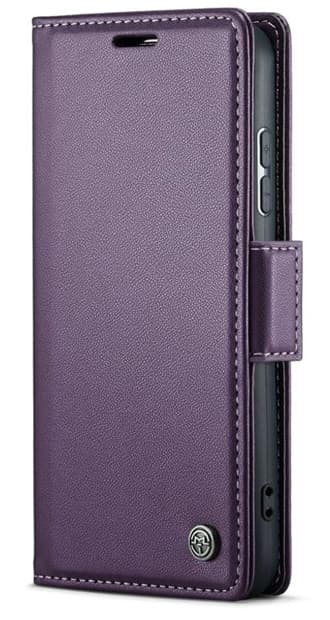 Caseme Galaxy S25 Plånboksfodral - Lila