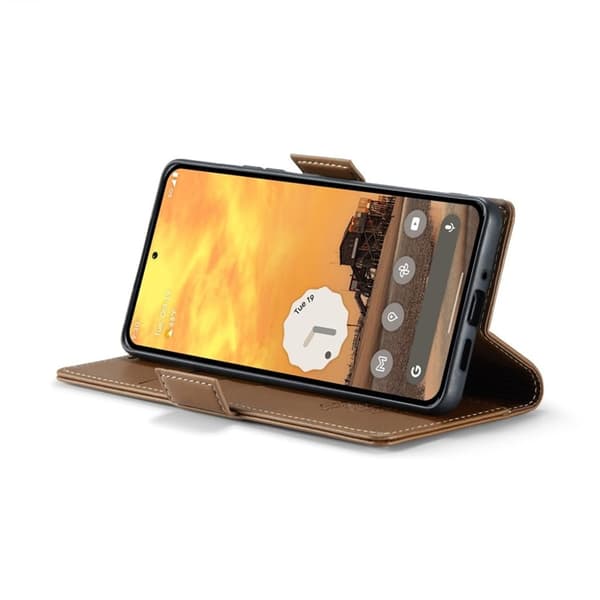 Caseme Google Pixel 9 Pro/Pixel 9 Plånboksfodral 023 - Brun
