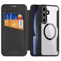 Miniatyrbild 4 av 11: Dux Ducis Galaxy S25 Plus Plånboksfodral MagSafe Skin X Pro - Svart