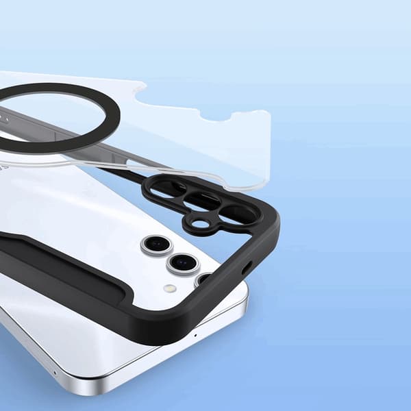 Dux Ducis Galaxy S25 Plånboksfodral MagSafe Skin X Pro - Svart